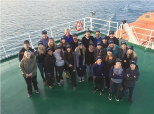 22 crew members from three countries, representing filmmakers and educators, scientists, CEOs, activists, and artists journeyed on the 5 Gyres research expedition to the Canadian Arctic in August 2016