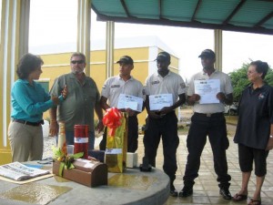 Graduating Rangers - STINAPA, Bonaire.